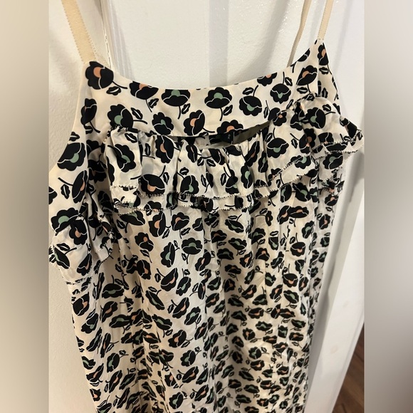 Marc by Marc Jacobs floral key hole frilly ruffle spaghetti strap dress - Picture 2 of 7